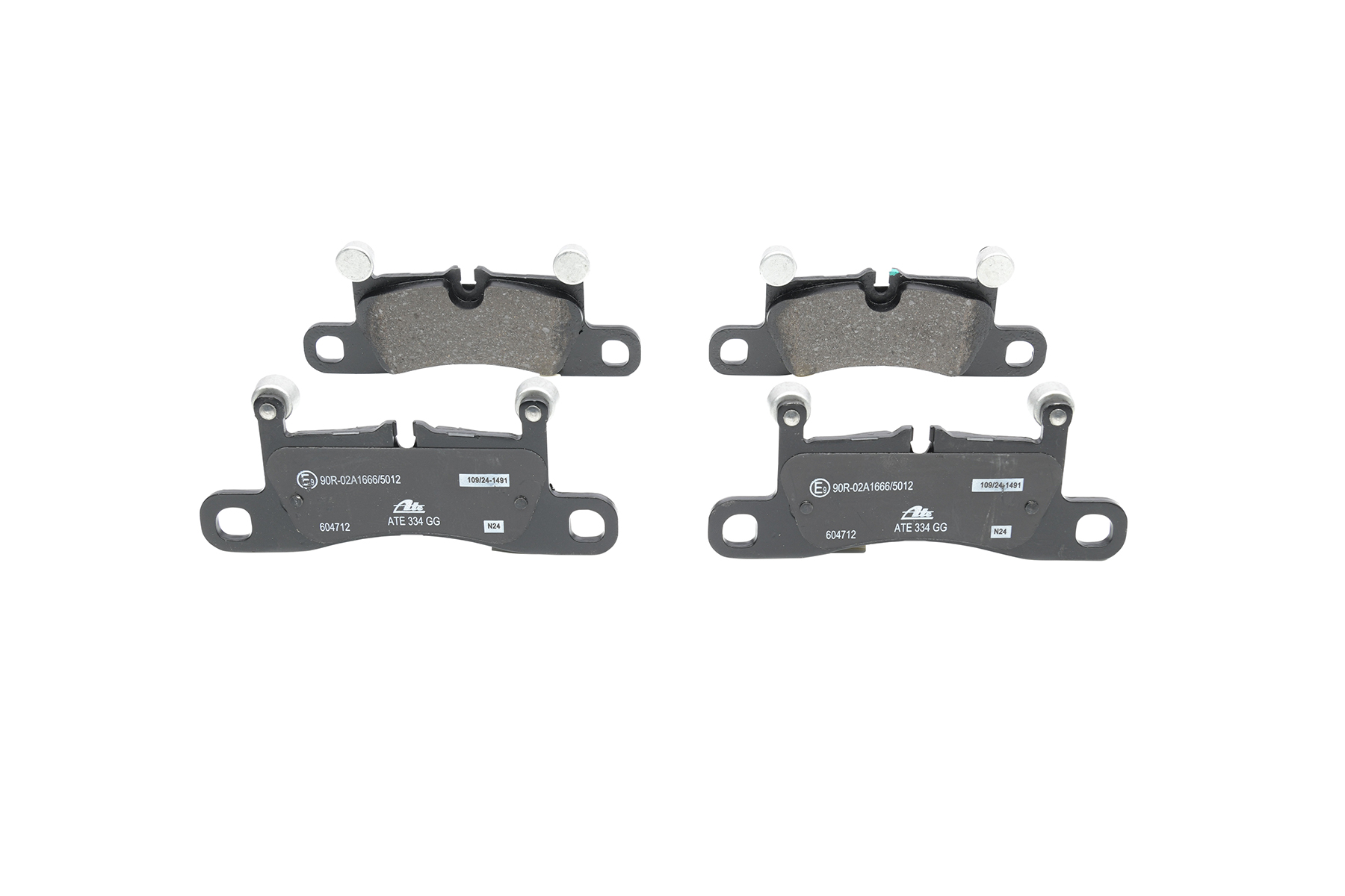 ATE Bremsbelagsatz PORSCHE 13.0460-4712.2 99135293902 Bremsbeläge,Bremsklötze,Bremssteine,Bremsbeläge & Bremsbelagsatz,Bremsklötze & Bremsbelagsatz Image