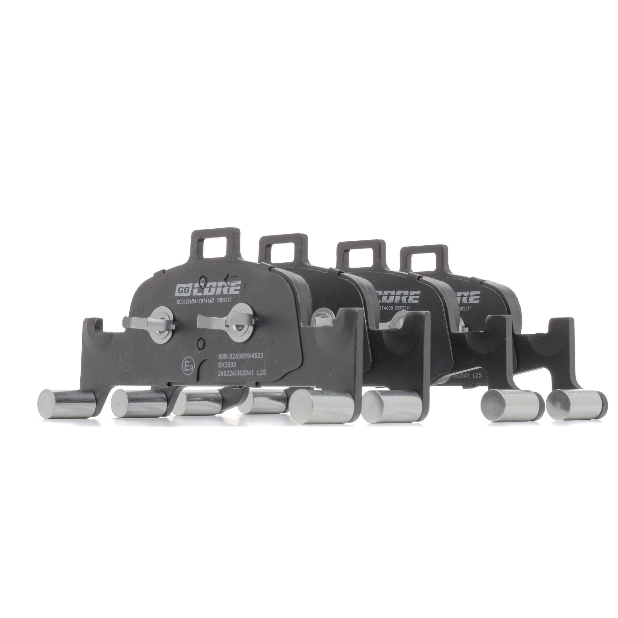 goCORE Bremsbelagsatz AUDI GCD020654 8W0698151L,4K0698151AB,4K0698151E 4K698151E,8W0698151AD,8W0698151BB,8W0698151BC,8W0698151M,4K10698151AB Image