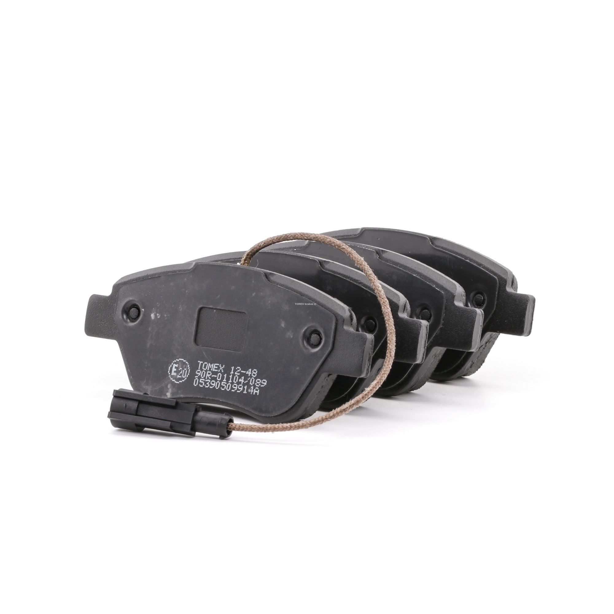 TOMEX brakes Bremsbelagsatz FIAT,PEUGEOT,CITROËN TX 12-48 77364158,77364588,425406 425496,71752983,77362091,77362548,0071754647,71754802,425407 Image