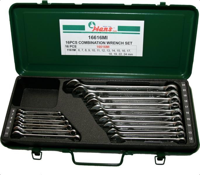 HANS Ring- / Gabelschlüsselsatz 16616MI Image