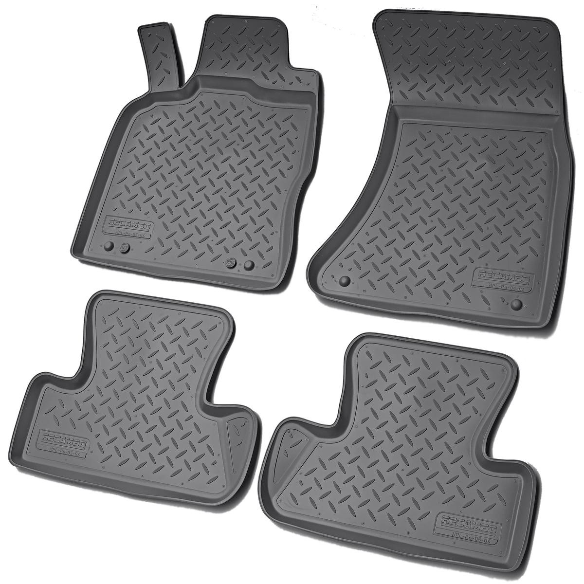 RECAMBO Fußmattensatz AUDI F-0140 Autofußmatten Image