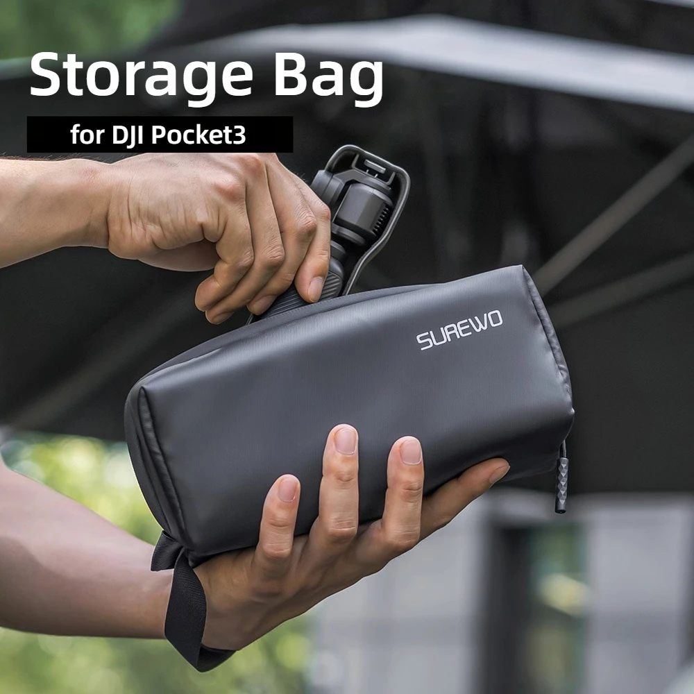 Multifunktionale hängende große Hülle Anti-Wasserschutz-Box Aufbewahrungstasche für DJI Pocket 3/2 Sportkamera Pocket3 Zubehör Image
