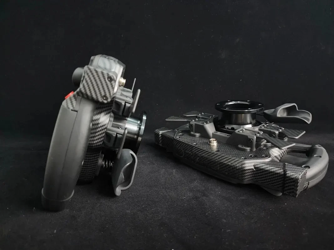 PC FORMULA Game Lenkrad-Rennspielsimulator mit 4,0/4,3 Zoll berührbarem High-Definition-Bildschirm für Fanatec SIMAGIC MOZA Image