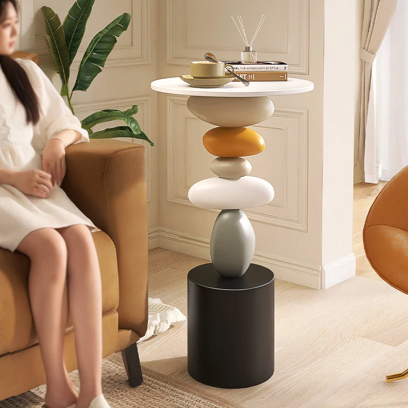 Kreatives Design Wohnzimmer Beistelltisch Heimdekoration Ornamente minimalistisches modernes Regal Designermöbel Nachttisch Lagerregal