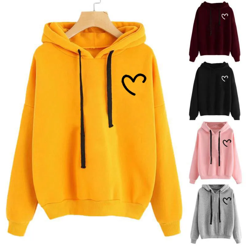 Fall Fashion Casual Pullovers Women Clothing Vintage Cartoon Printed Sweatshirts Comfortable Pure Cotton High Quality Hoodies