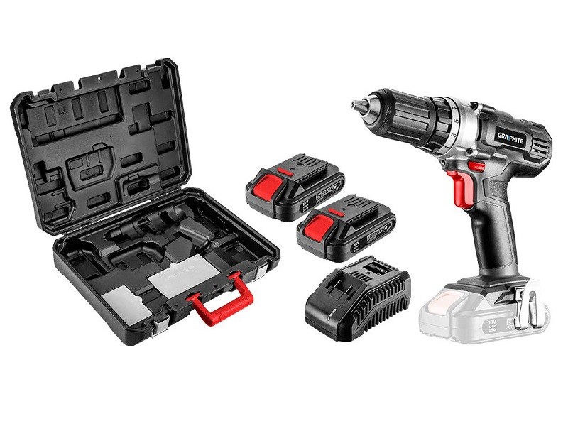 GRAPHITE Akkuschrauber 58G006-SET2 Image