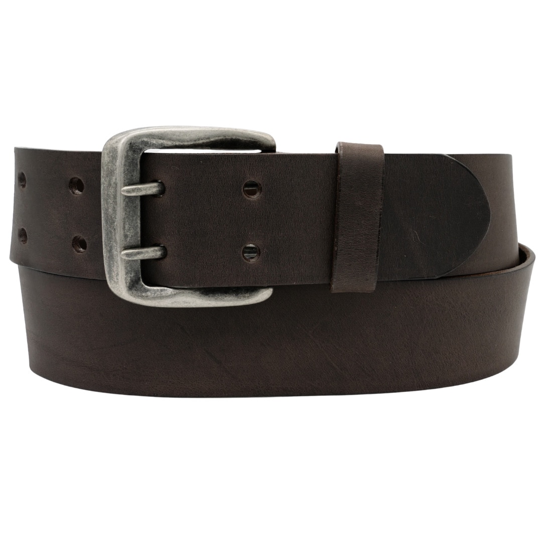 Ledergürtel ANNAMATONI "AnnaMatoni Ledergürtel Veldor Ledergürtel Veldor", Herren, Gr. TW105 - 120cm Gesamtlänge, braun (braun 690), 100% Leder, Gürtel Ledergürtel Image