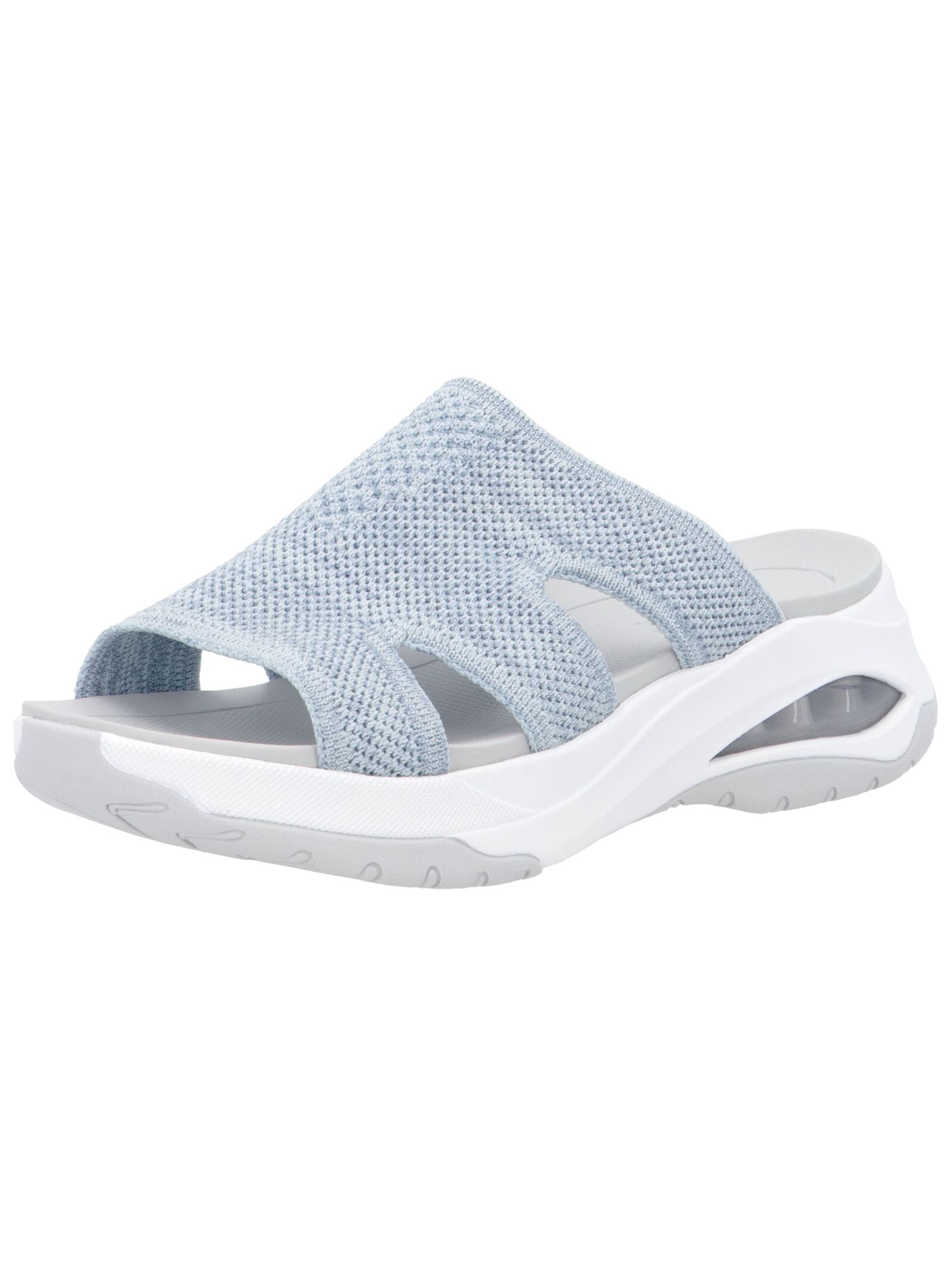 Pantolette RIEKER "Rieker Pantoletten Textil", Damen, Gr. 39, jeans, Textil, Schuhe Pantolette