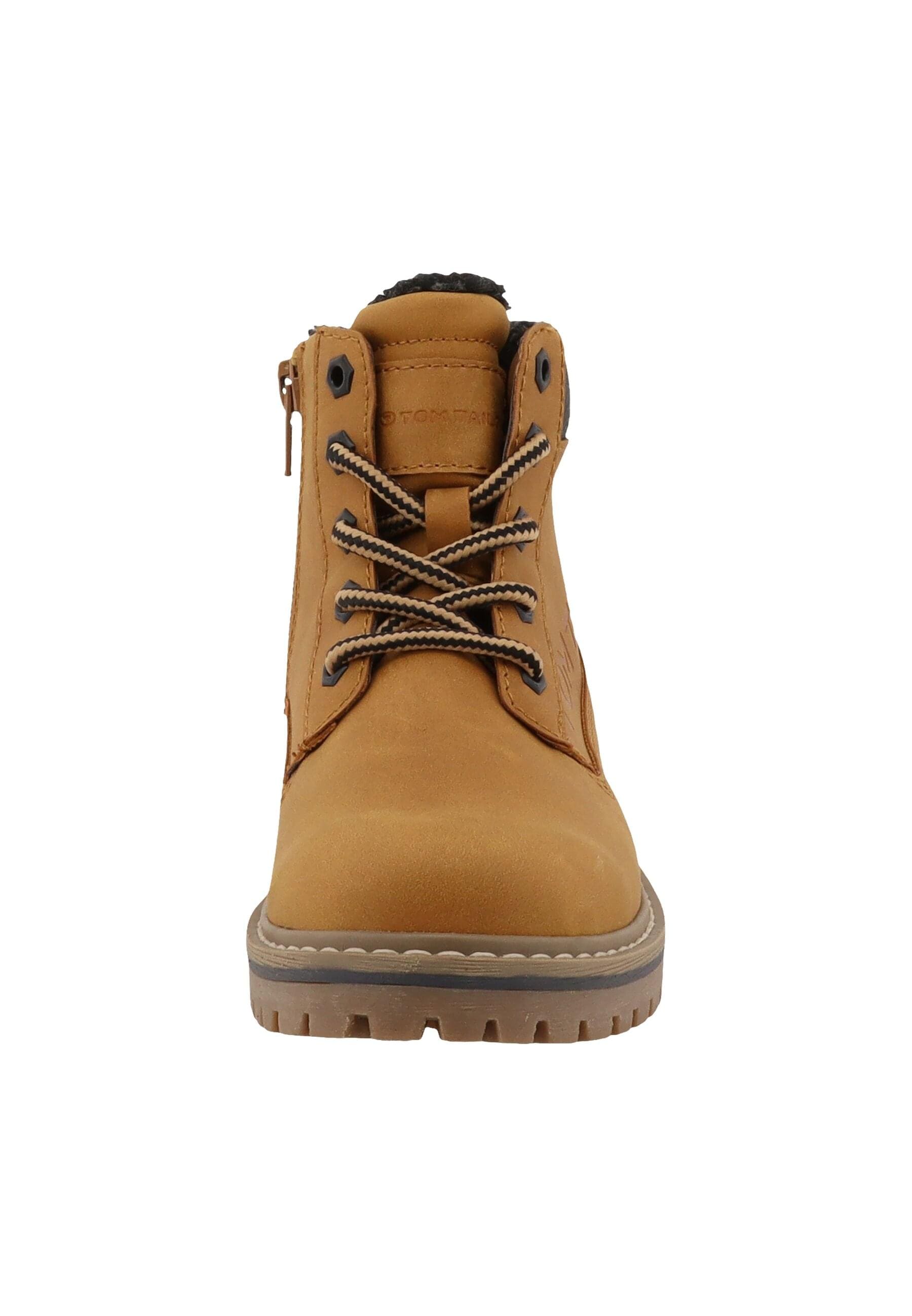 Stiefel TOM TAILOR "Tom Tailor Boots", Mädchen, Gr. 30, camel, Schuhe Stiefel