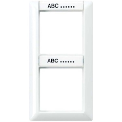 Jung Rahmen 5-fach aws AS 585 NA WW AS585NAWW Image