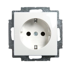 Busch-Jaeger SCHUKO-/USB-A+C Steckdose 20 EUCB2USBAC-44G 2CKA002011A6316 Image