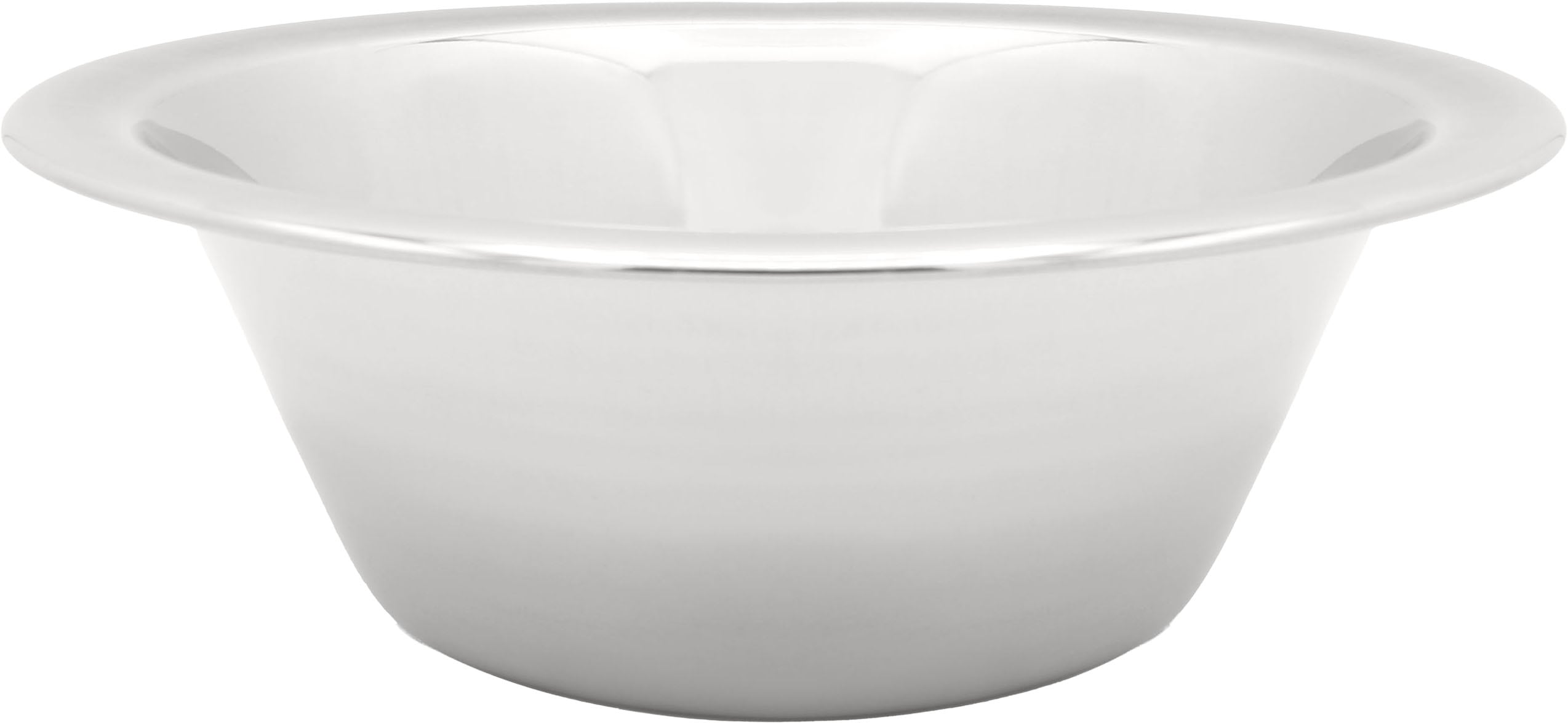 Schüssel KRÜGER "Edelstahl-Schüssel", edelstahlfarben, H:9cm Ø:28cm, Edelstahl, Schüsseln, Schüssel, rostfrei, geschmacksneutral, robust, hygienisch