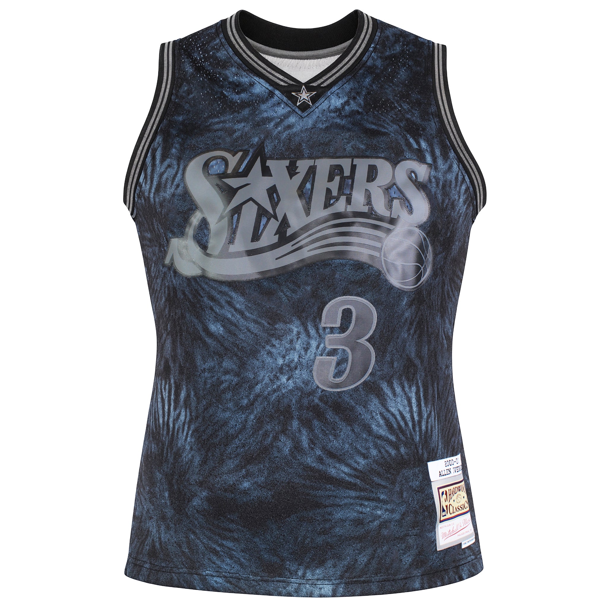 Mitchell & Ness NBA Philadelphia 76ers 3 Iverson Swingman Trikot Image