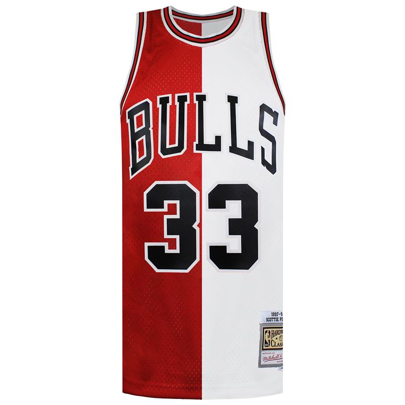 Mitchell & Ness NBA Chicago Bulls 33 Pippen Swingman Trikot Image