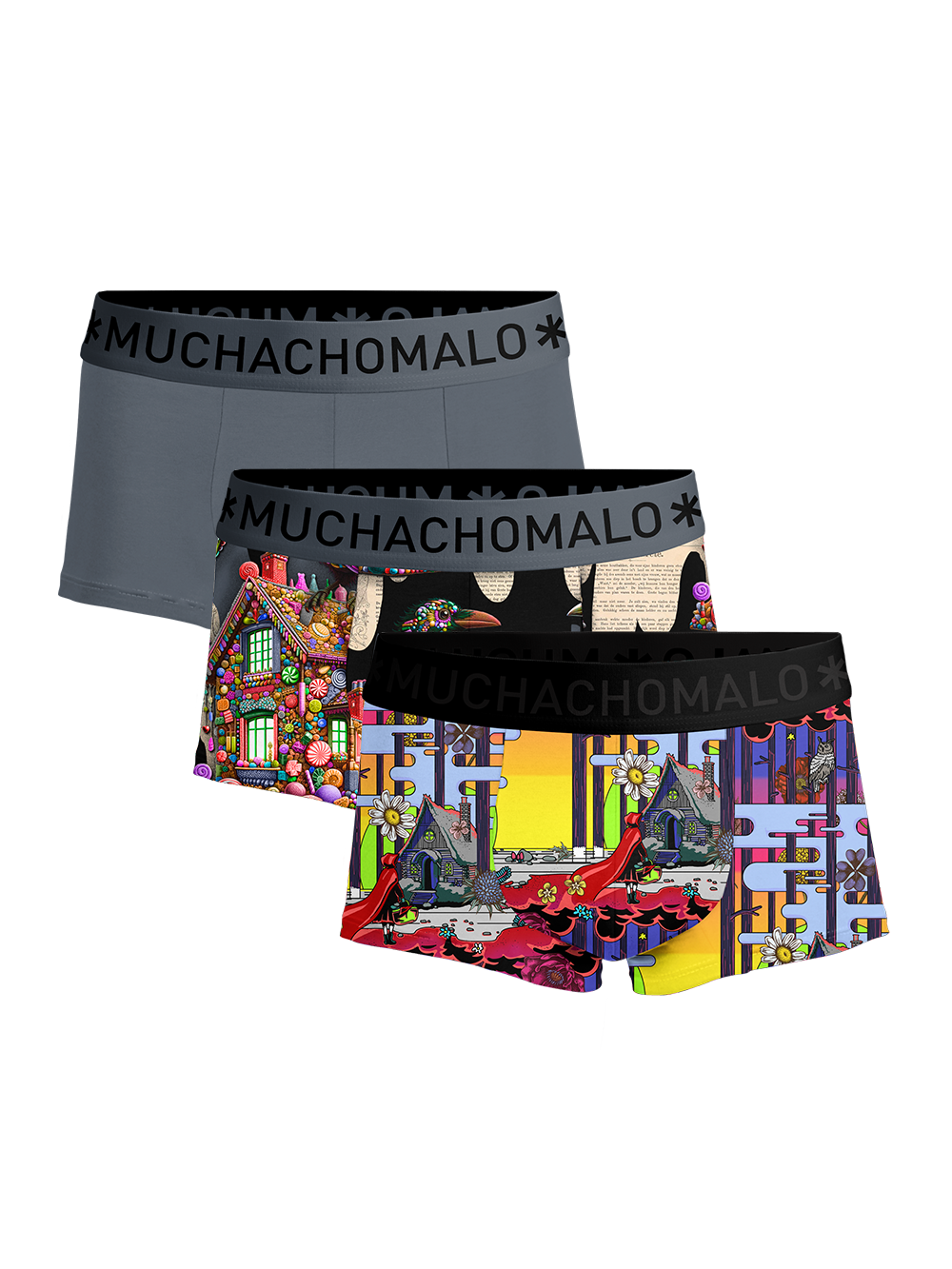 Muchachomalo Herren Boxer Shorts - 3er Pack - Herren Unterwäsche Image