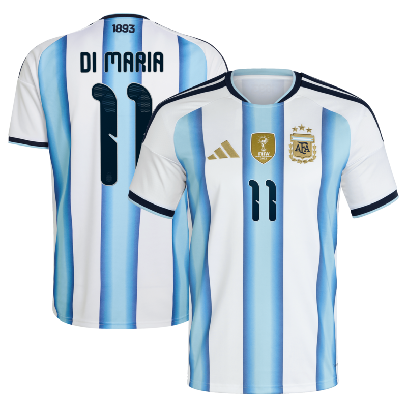 Argentinien 2026 Heimtrikot adidas - Kinder mit Aufdruck Di Maria 11 Image