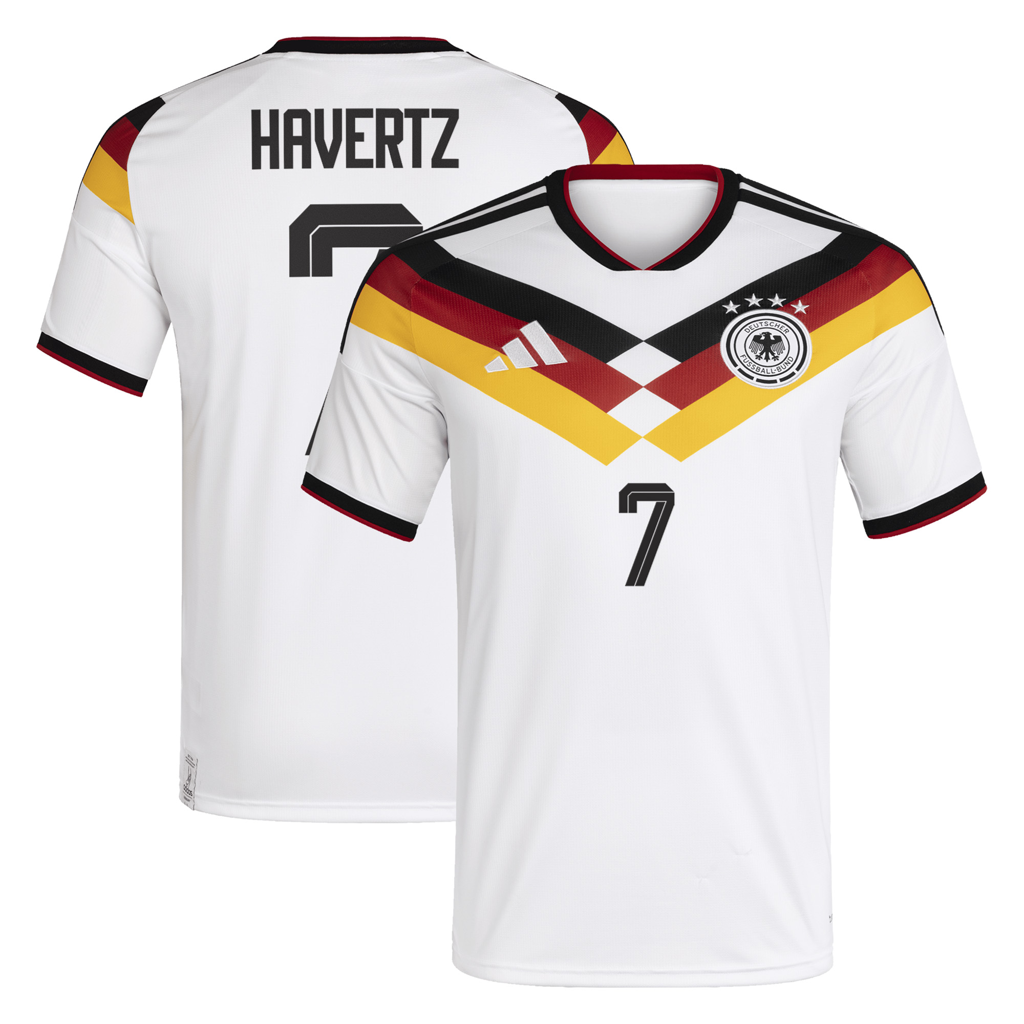 Deutschland 26 Heimtrikot mit Aufdruck Havertz 7 Image