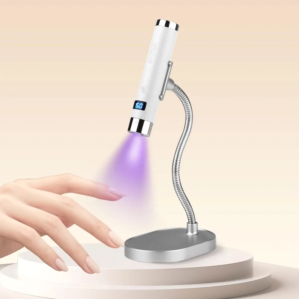 Ai Sensor Nagellampe, UV-LED, Mini-Lampe, wiederaufladbar, kabellose Lampe, Desktop- und Hand-Trocknung, Licht aushärtend, alle Nagelgel schnell Image
