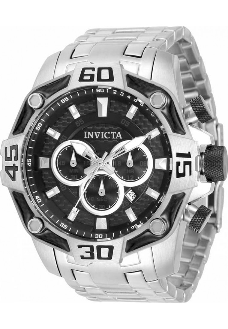 Invicta IN-33844 Mens Pro Diver Watch - Silver - One Size | Invicta Sale | Discount Designer Brands