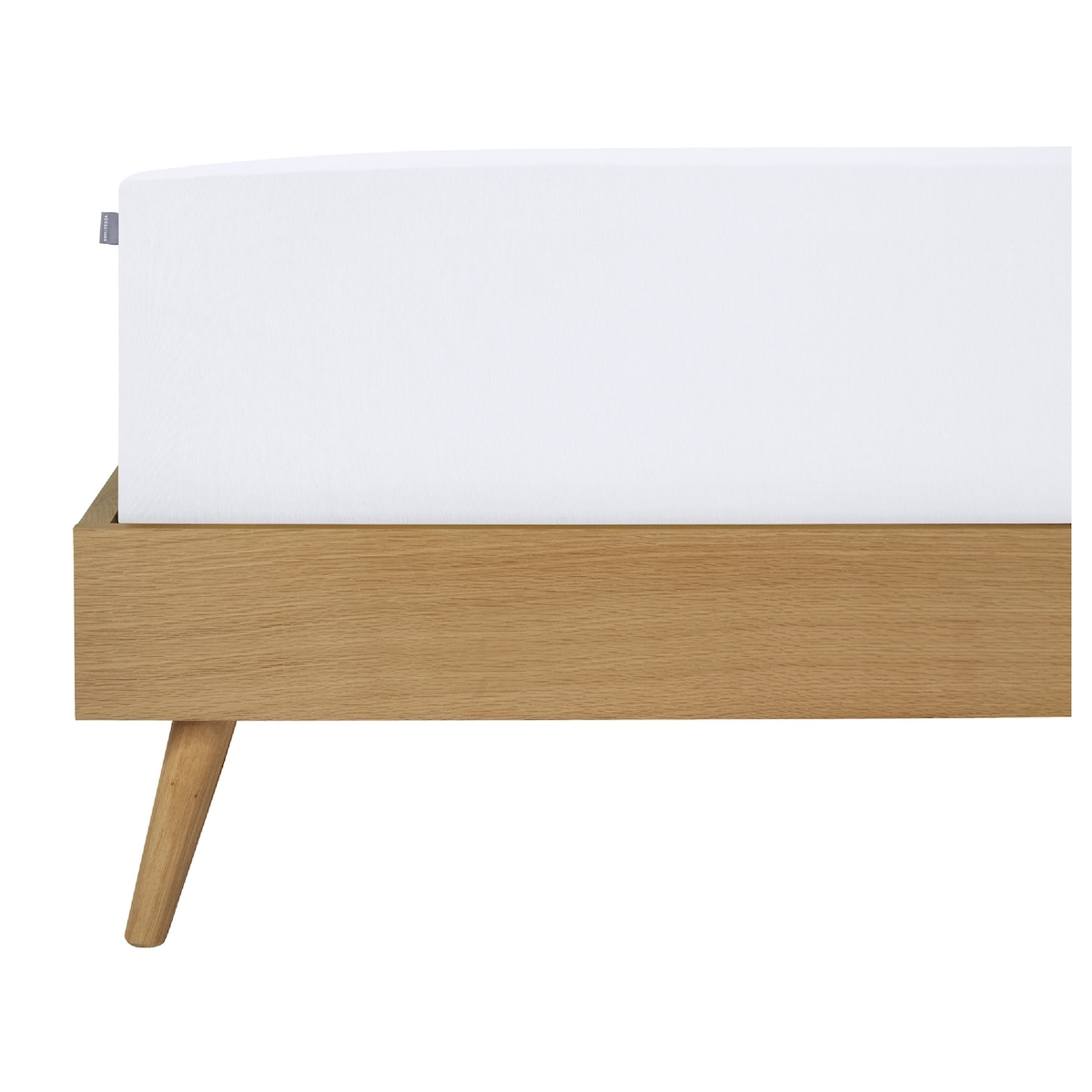 Schiesser Spannbettlaken Jessi - Edeljersey - 100 x 200 cm - Weiß Image