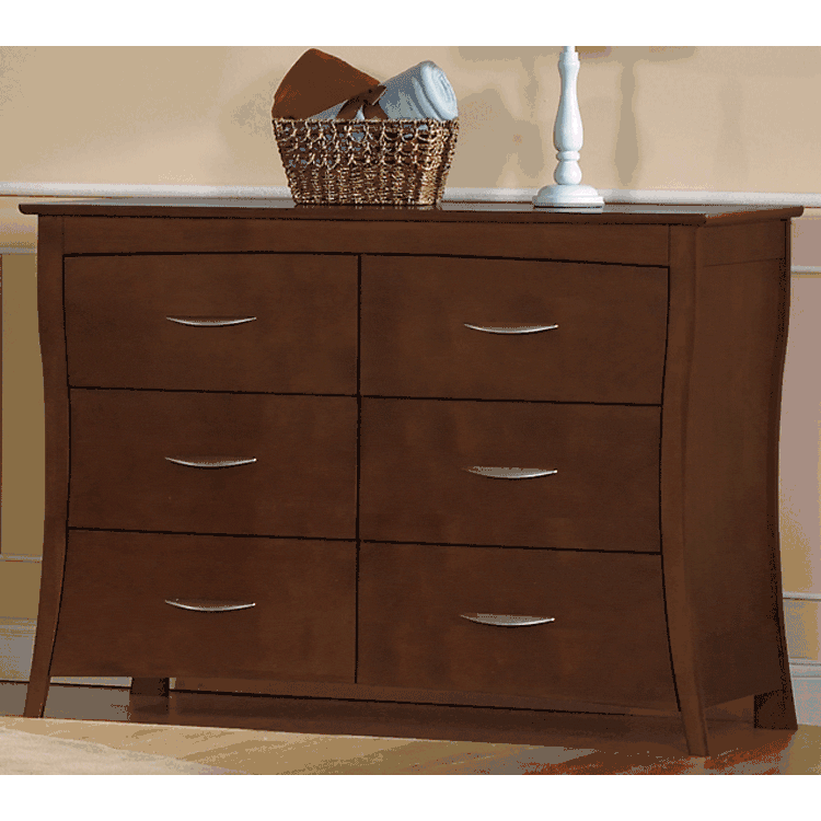 Pali Trieste Double Dresser in Vintage Cherry