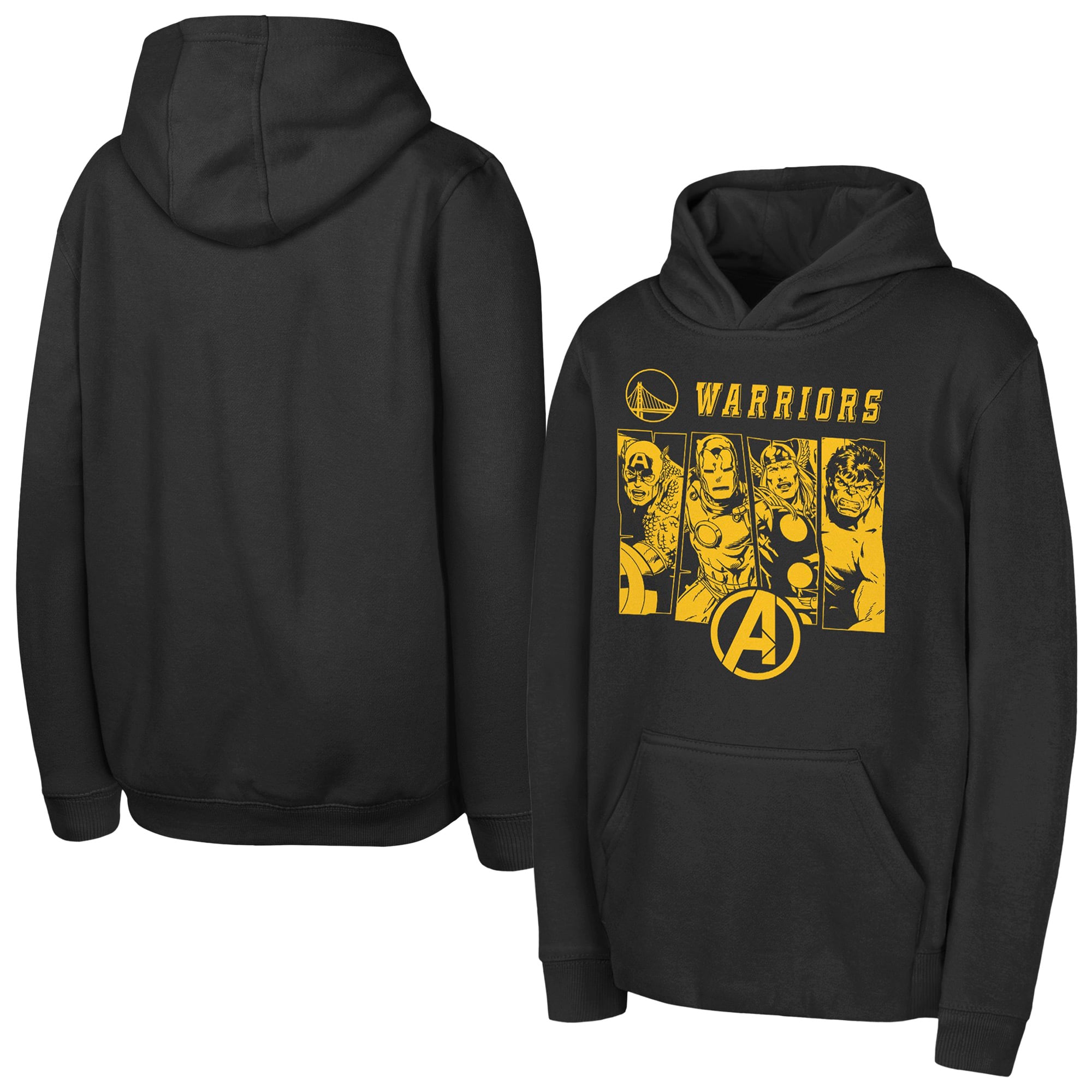 Sweat à capuche Golden State Warriors NBA x Marvel - Enfant - unisexe Taille: M (10/12)