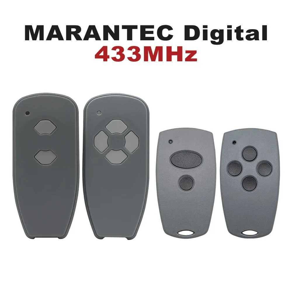 4 Stile Marantec Fernbedienungen 433 MHz für Copy Digital 382 384 D302 D304 D313 D321 D323 Befehl 131 211 212 214 433,92 MHz Image
