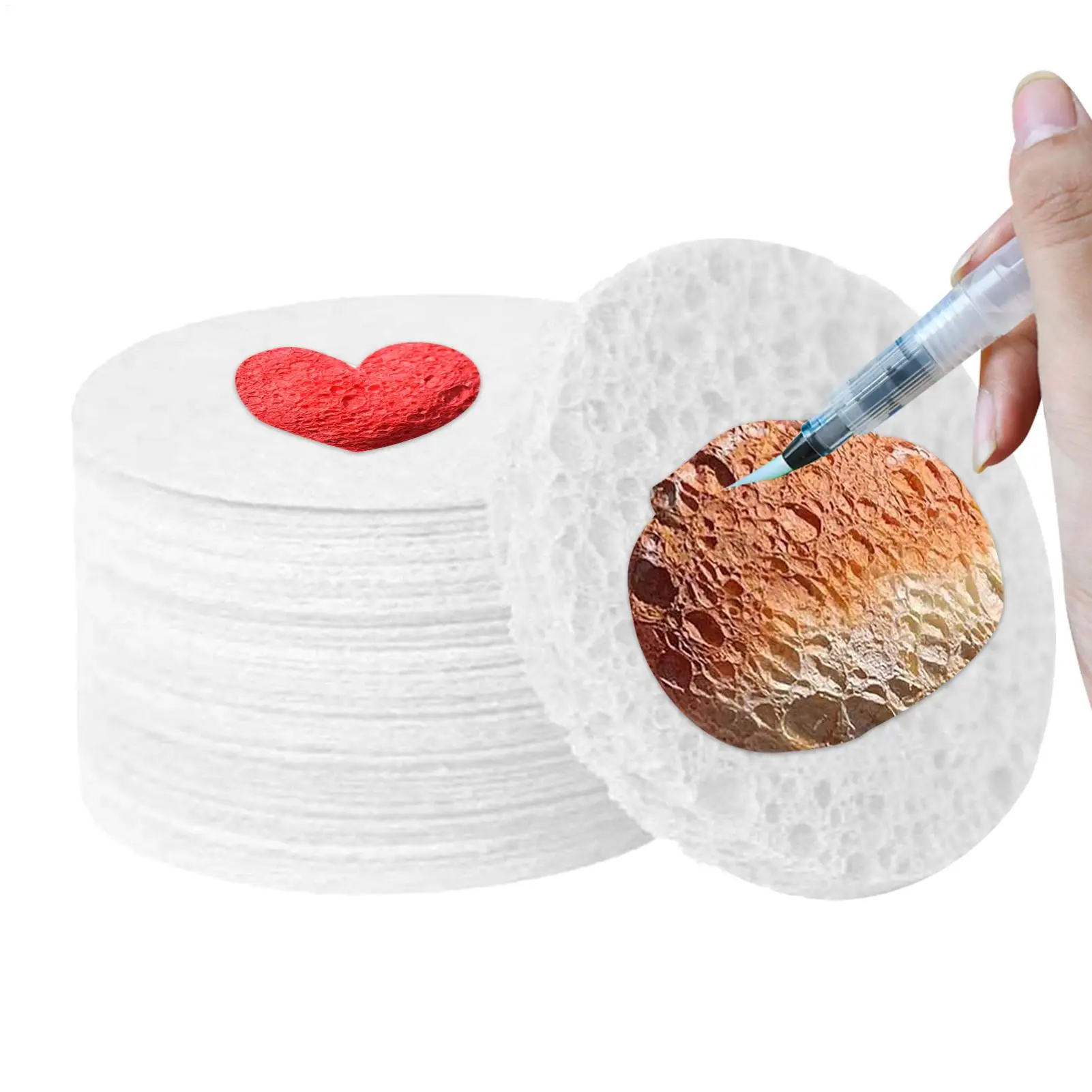 Papier de peinture de Texture en mousse pour bricolage, 10 pièces, Art créatif 3D, outils de dessin magiques, cadeau pour enfant, éponge en toile, fourniture artisanale pour bricolage