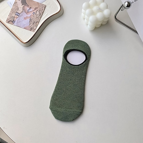 Herren 7 Paare Mehrfachpackungen Socken Laufsocken Freizeitsocken Schwarz Blau Farbe Einfach Urlaub Sport Outdoor Täglich Basic Mittel Frühling Herbst Mode Lässig Image