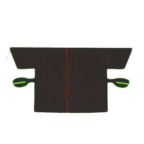 Geeignet für alle Automodelle – strapazierfähige Windschutzscheibenabdeckung aus Oxford-Gewebe mit UV-Schutz und Schneeschutzfunktion, einfach zu montieren und langlebig, gewährleistet sicheres Fahren Image