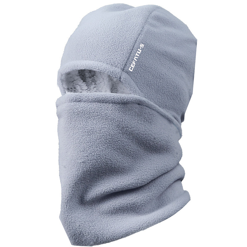 Men's Balaclava Ski Mask Winter Hats Black Wine Polyester Fleece Fashion Sport Outdoor Daily Wear Solid / Plain Color Thermal Warm Windproof