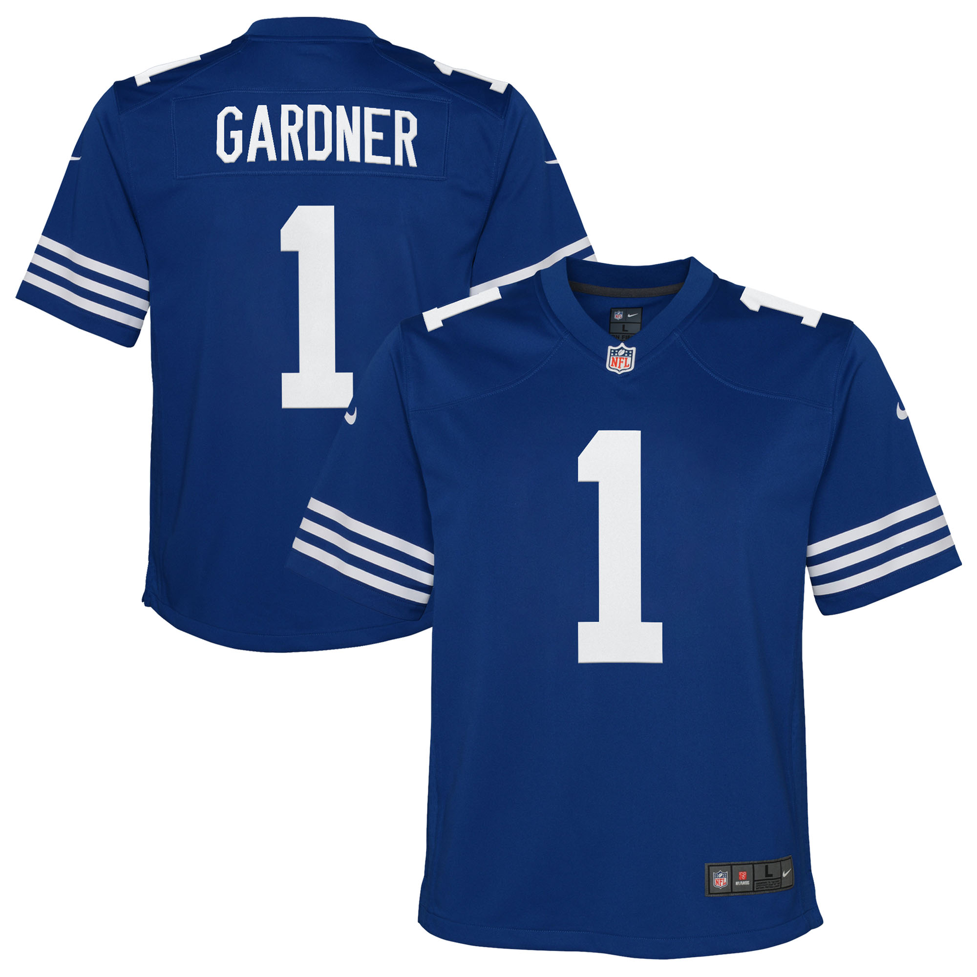 Indianapolis Colts Ausweichtrikot – Königsblau – Ahmad Sauce Gardner – Jugend Image