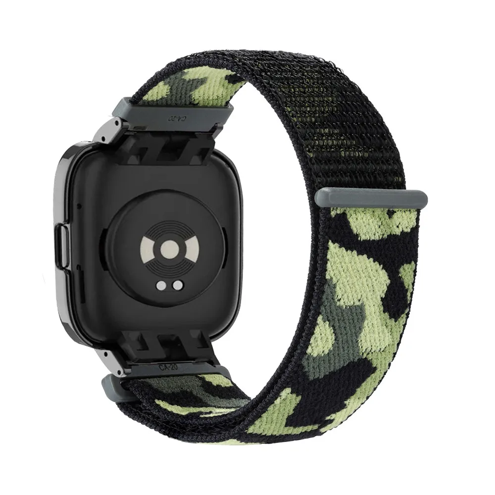 Tarnbänder für Xiaomi Mi Watch Lite 3/Redmi Watch 3-Band, Nylon-Klettverschluss Image