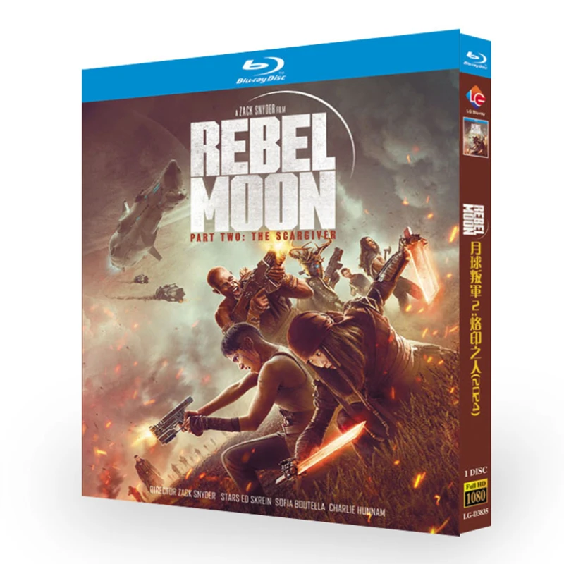 Rebel Moon - Partie Deux : Le Scargiver ‎ (2024) Disque Blu-ray