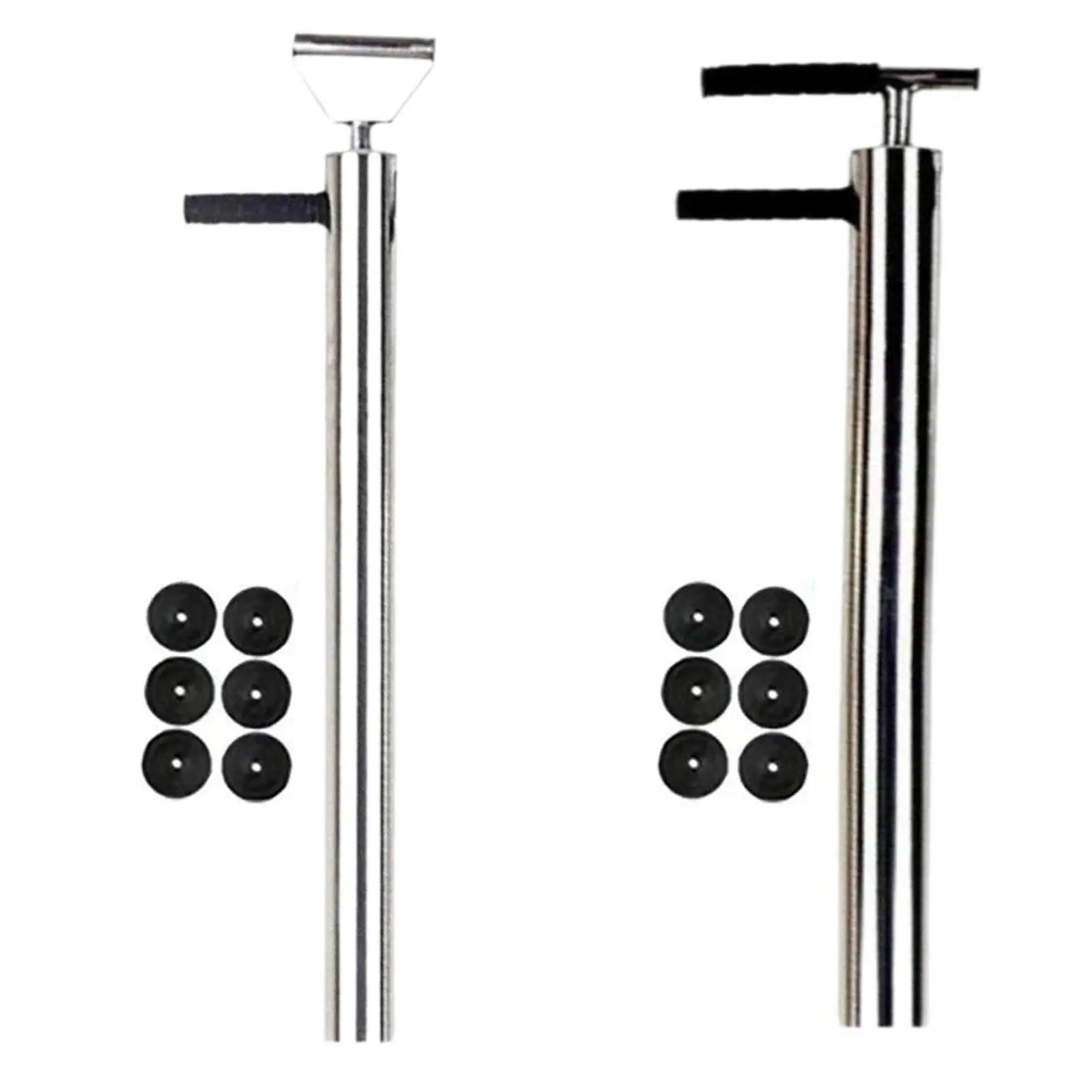 Muschel pumpe einfach zu bedienen rostfreie tragbare Mehrzweck-Seefang werkzeuge aus Edelstahl Garnelen extraktor für Strand kamm Meer Image