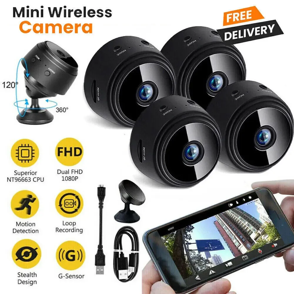 Neue A9 Mini Kamera WiFi Drahtlose Sicherheit Schutz Remote Monitor Camcorder Video Überwachung Smart Home Mini Cam HD Kamera Image