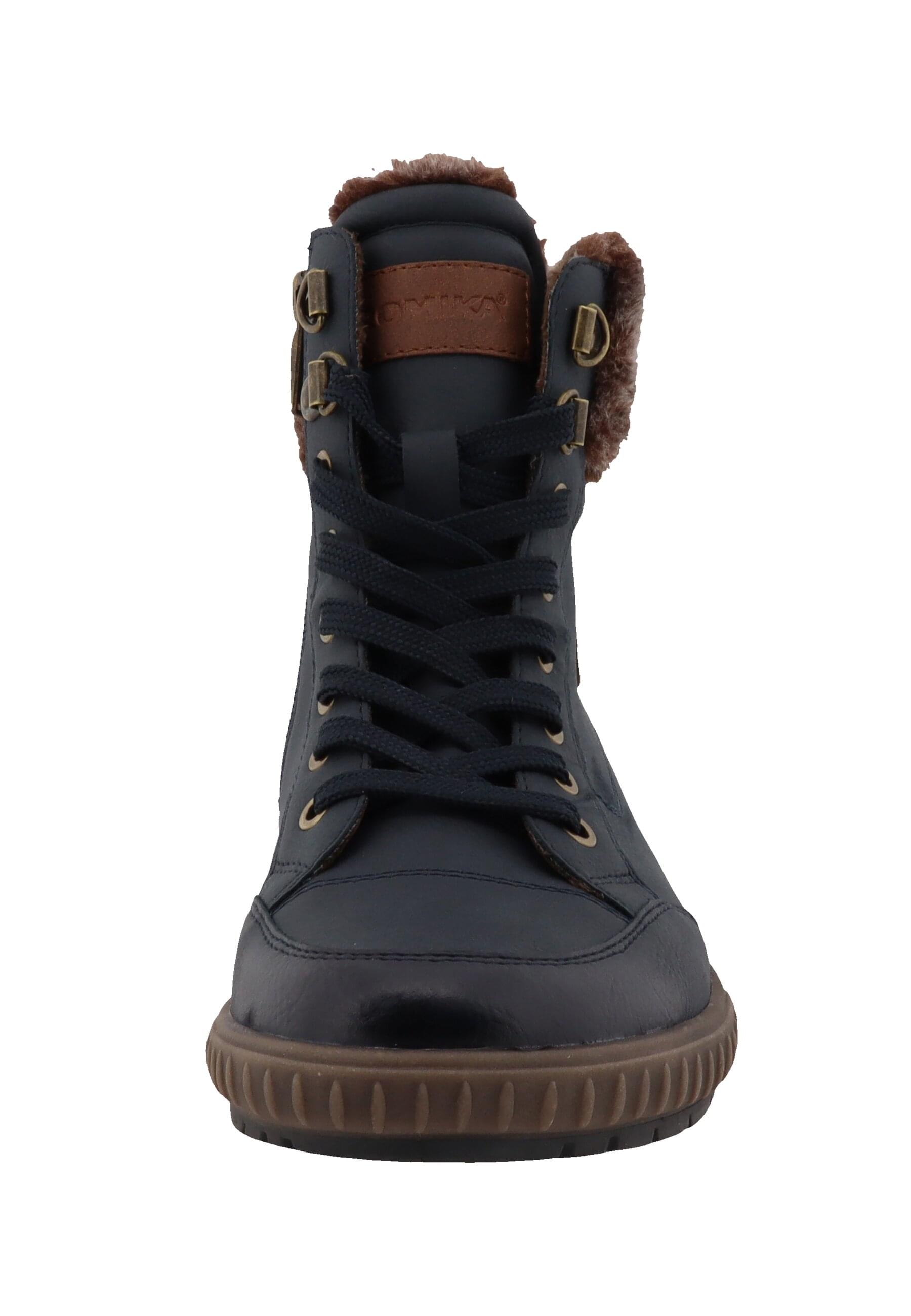 Stiefel ROMIKA "Romika Odina", Damen, Gr. 37, navy, Polyurethan, unifarben, Schuhe Stiefel