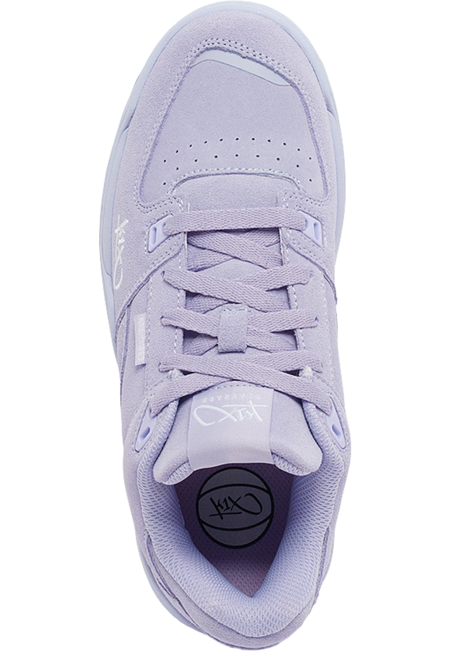 Trainingsschuh K1X "K1X K1XFWW000024 K1X Glide", Damen, Gr. 40.5, weiß, lila, Kunstfaser, unifarben, Schuhe