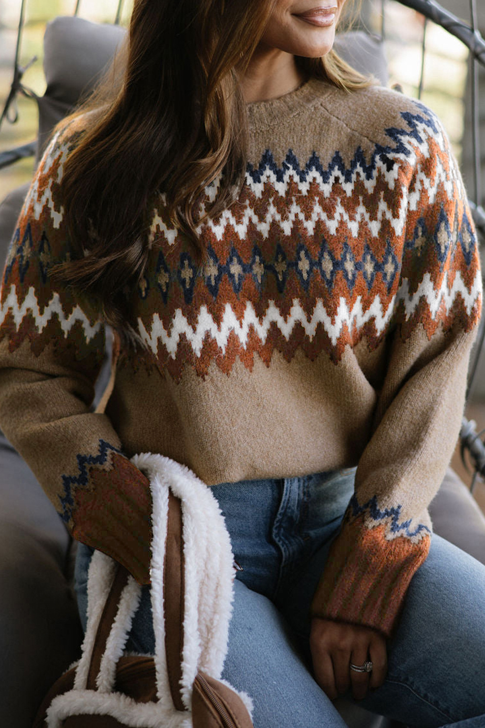 Pullover mit Fair-Isle-Muster Image