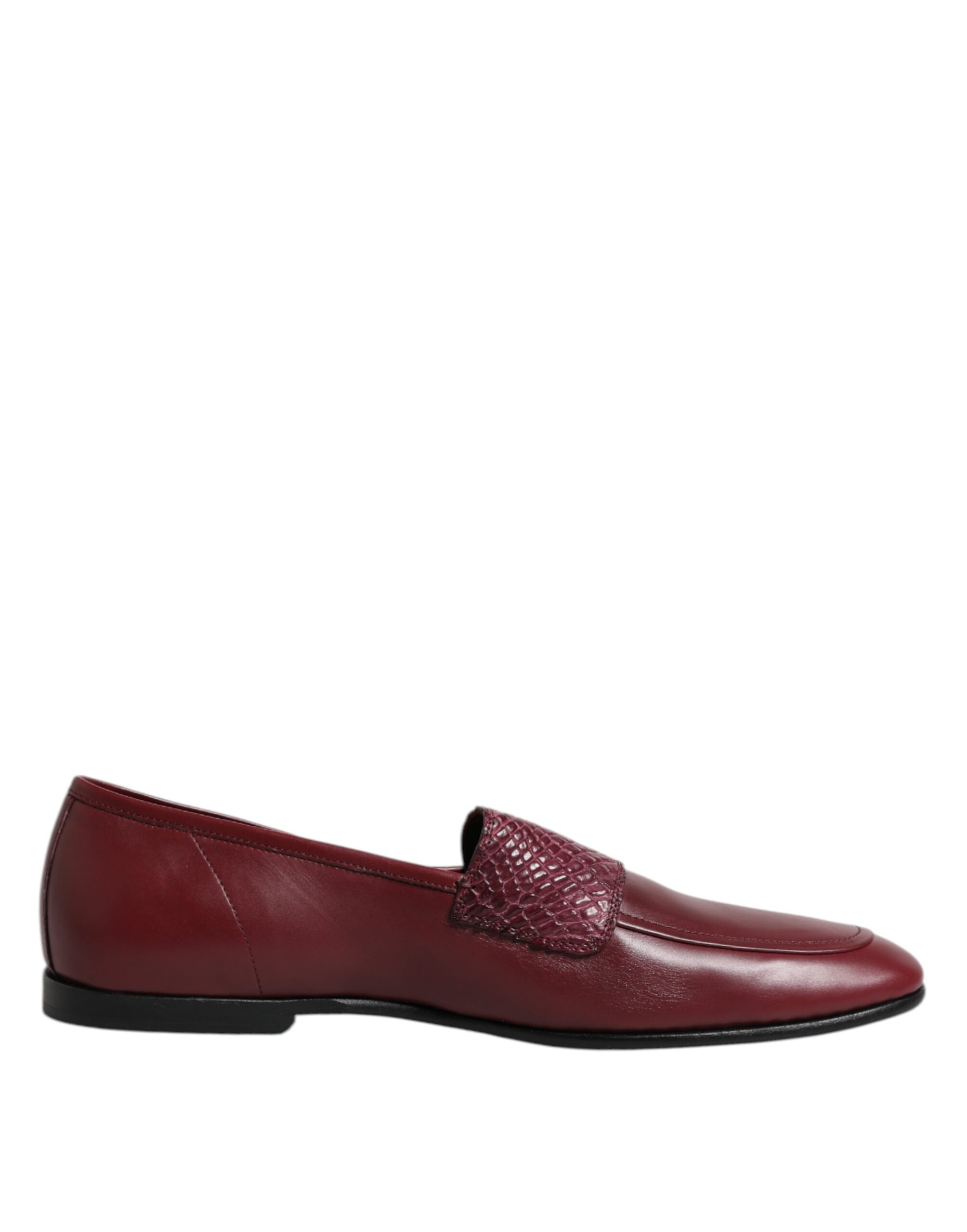 Leder-Reptil-Lederschuh mit Riemen 40,5 EU/IT