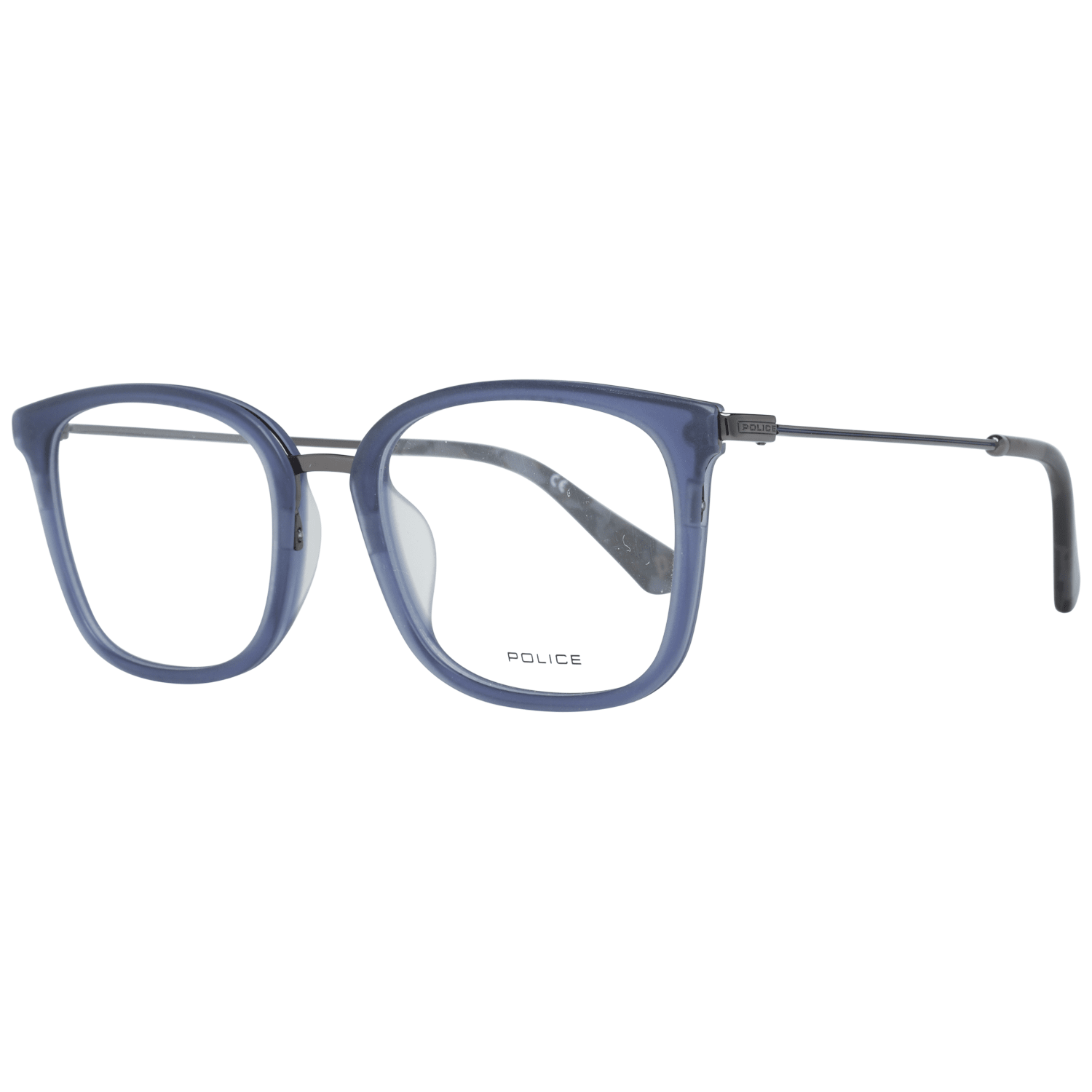 Lunettes de vue bleu police pour hommes Image