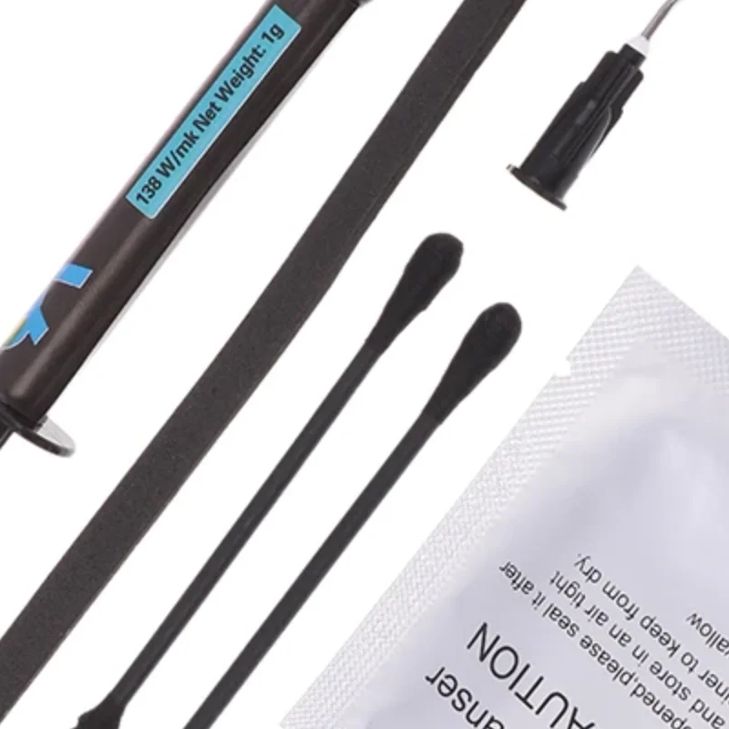 1Pc 1g/3g/5g MY-138 Liquid Metal Thermal Paste CPU GPU Graphics Card CPU Laptop Cooling Conductive Silicone Grease Sheet