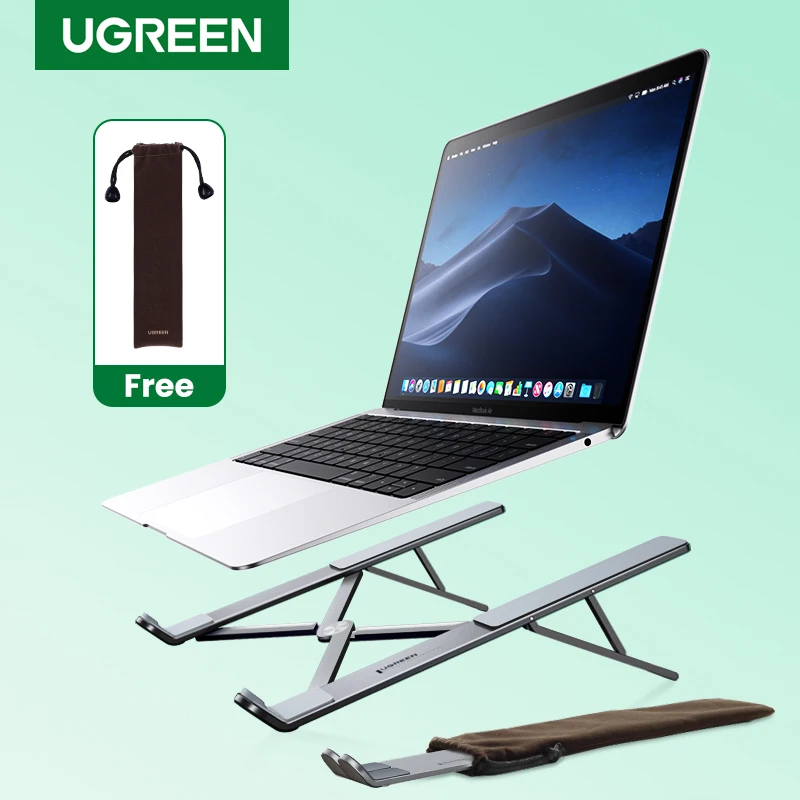 UGREEN supporto per Laptop per MacBook Air Pro supporto per Notebook pieghevole in alluminio supporto per Tablet supporto per PC portatile supporto per Macbook
