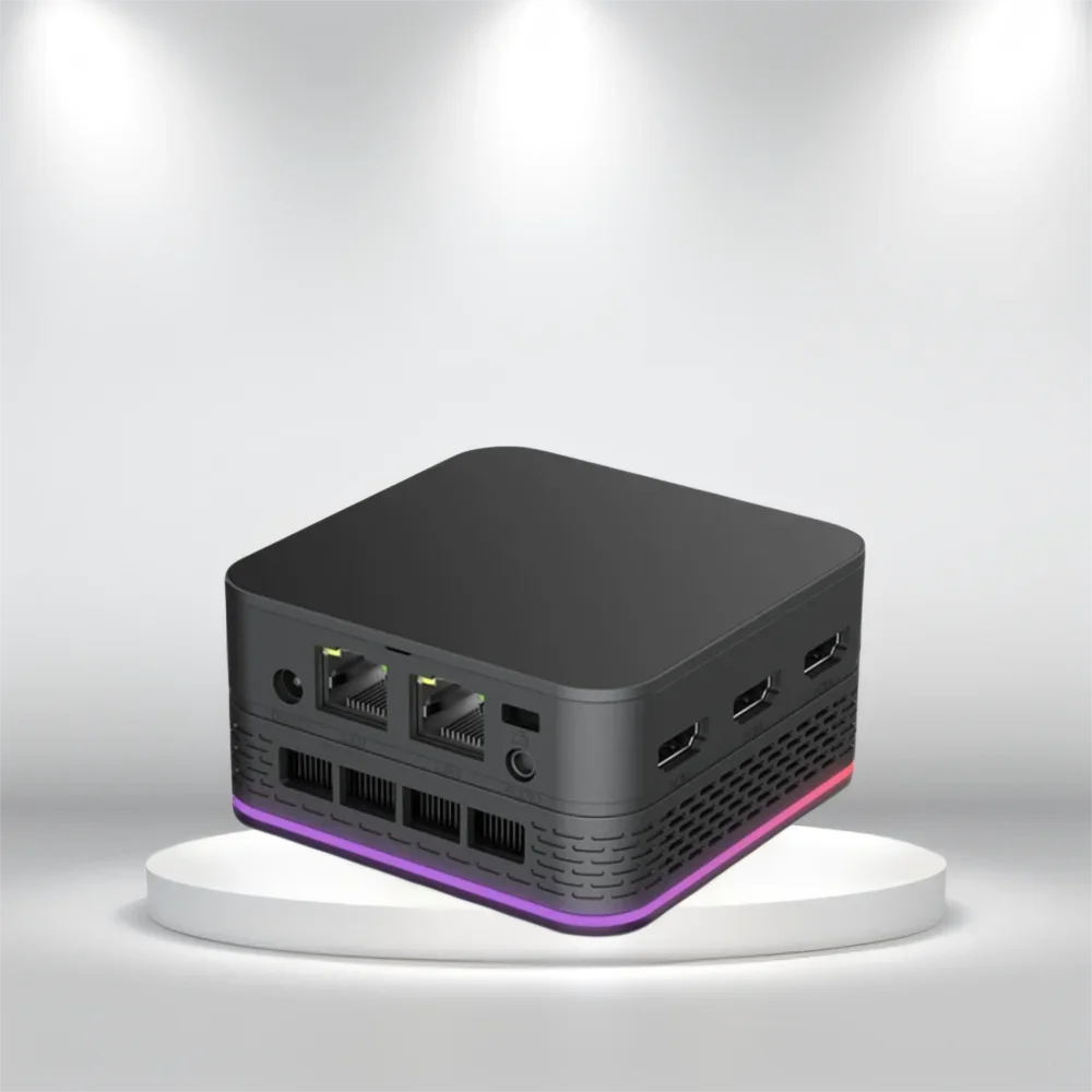T9 Plus Quad Core Windows 11 Mini PC, CPU Intel N95,16GB LPDDR ,256/512GB/1TB SSD, Dual 1000M LAN ,Three HD Desktop