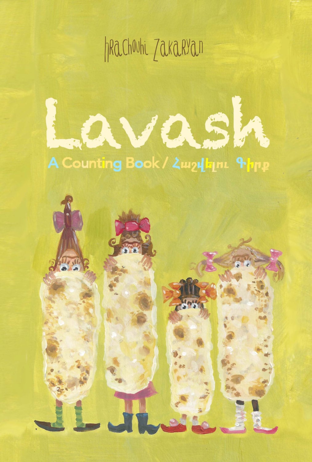 Libro per bambini armeno, libro armeno, libro di conteggio per bambini, Lavash, libro bilingue, libro per bambini piccoli, libro di conteggio, vintage