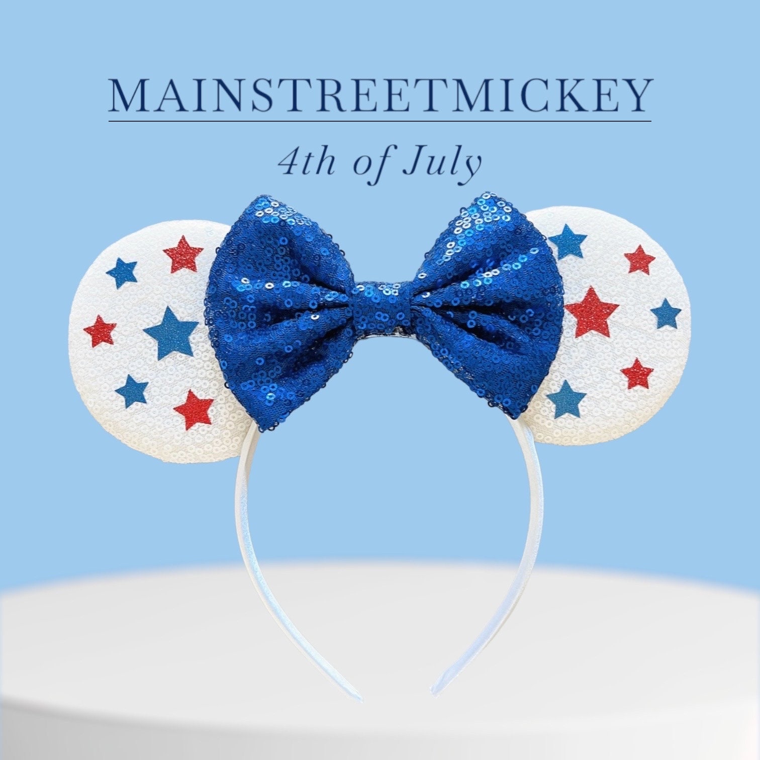 Orecchie di Minnie Mouse, Orecchie Disneyland, Orecchie di Topolino del 4 luglio, Orecchie di Topolino, Orecchie di Topolino, Orecchie USA, Orecchie A