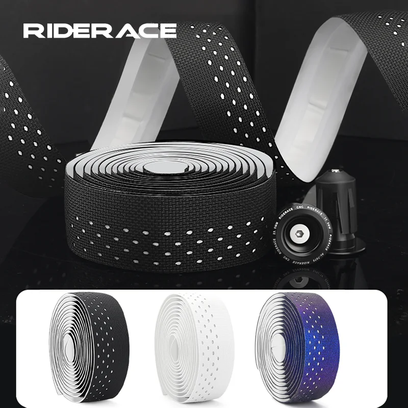 1 Paar Fahrradlenkerband, stoßdämpfend, ultraleicht, rutschfest, verschleißfest, Riemen, Rennrad-Lenkergurte, bequem Image