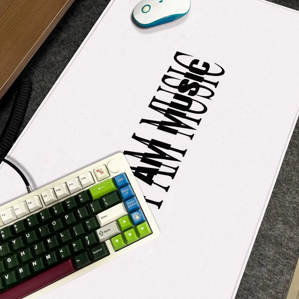 Musik Carti Maus I Pad Xxl Computer Am Große rutschfeste Gamer-Tastatur 90x40cm Art Design HD P-Playboi Schreibtischunterlage