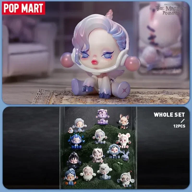 Pop Mart Skullpanda The Mare of Animals Serie Blind Box Guess Bag Mystery Box Spielzeug Puppe Niedliche Anime Figur Ornamente Geschenk