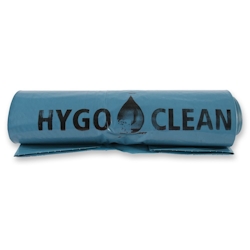 Müllsäcke 240 L aus recyceltem LDPE 120x135 cm 60 my 10x10 Stück Blau Image